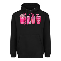Black breast cancer coffee cups Heavyweight Hoodie - JahusDesignShop