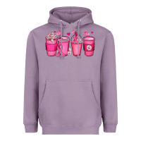 Lavender breast cancer coffee cups Heavyweight Hoodie - JahusDesignShop