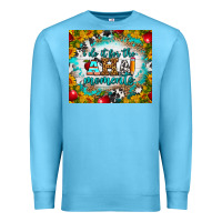 Ocean Blue i do it for the aha moments tumbler Premium Sweatshirt - BundleAndBundleShop