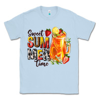 Dusty Blue sweet summer time Classic Tee - texasbilliewilder
