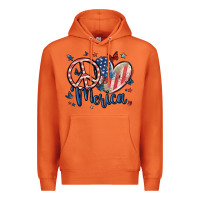 Carrot peace love 'merica Premium Hoodie - MaliasSmallBusiness