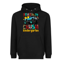 Black ready to school crush kindergarten Heavyweight Hoodie - AdoDesignShop
