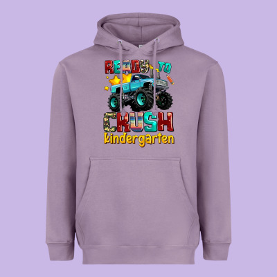 Ready To School Crush Kindergarten Heavyweight Hoodie Designed By Adodesignshop