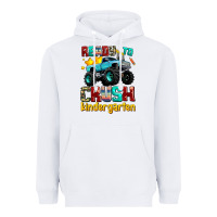 White ready to school crush kindergarten Heavyweight Hoodie - AdoDesignShop