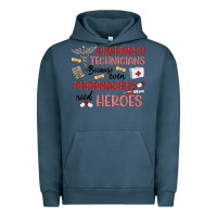Pigment Midnight Navy pharmacy technicians Urban Hoodie - MaliasSmallBusiness
