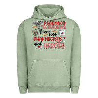 Pigment Oil Green pharmacy technicians Urban Hoodie - MaliasSmallBusiness