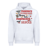 White pharmacy technicians Urban Hoodie - MaliasSmallBusiness