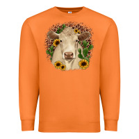 Carrot charolais leopard cactus sunflower Premium Sweatshirt - JahusDesignShop