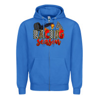 True Royal racing season Zipper Hoodie - Zillion Design Studio