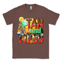 Chestnut tan and tipsy Classic Tee - texasbilliewilder