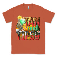 Copper tan and tipsy Classic Tee - texasbilliewilder