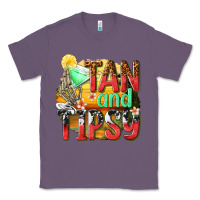 Lavender tan and tipsy Classic Tee - texasbilliewilder