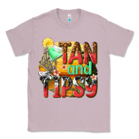 Lilac tan and tipsy Classic Tee - texasbilliewilder