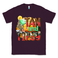 Plum tan and tipsy Classic Tee - texasbilliewilder