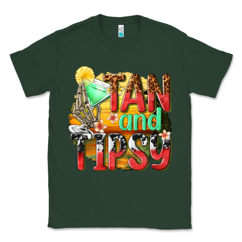 Tan And Tipsy Classic Tee by texasbilliewilder | Teevron