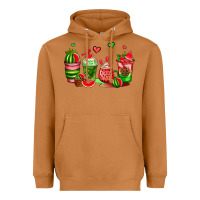 Meerkat watermelon coffee cups Heavyweight Hoodie - AdoDesignShop