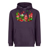 Plum watermelon coffee cups Heavyweight Hoodie - AdoDesignShop