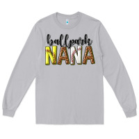 Moon Dust ballpark nana with leopard Long Sleeve Tee - texasbilliewilder