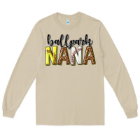 Mushroom ballpark nana with leopard Long Sleeve Tee - texasbilliewilder