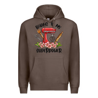 Coffee baking is my superpower malia Premium Hoodie - MaliasSmallBusiness