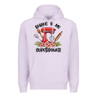 Lilac baking is my superpower malia Premium Hoodie - MaliasSmallBusiness