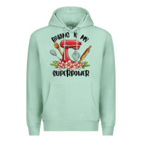 Seafoam baking is my superpower malia Premium Hoodie - MaliasSmallBusiness