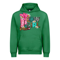 Emerald western cowgirl Urban Hoodie - NancyCooperArtShop