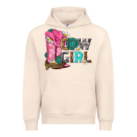 Sandshell western cowgirl Urban Hoodie - NancyCooperArtShop