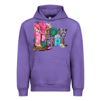 Tulip western cowgirl Urban Hoodie - NancyCooperArtShop