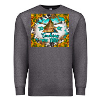 Charcoal Heather teaching my tribe tumbler Premium Sweatshirt - BundleAndBundleShop