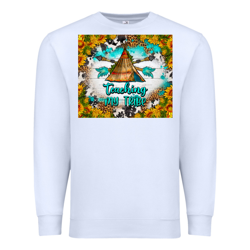 Teaching My Tribe Tumbler Premium Sweatshirt by BundleAndBundleShop | Teevron