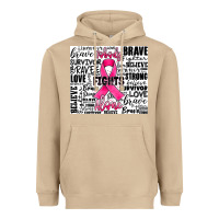 Mushroom breast cancer nobody fights alone Heavyweight Hoodie - JahusDesignShop
