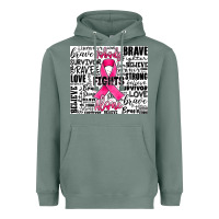 Sage breast cancer nobody fights alone Heavyweight Hoodie - JahusDesignShop