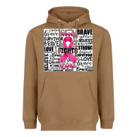 Toasted Coconut breast cancer nobody fights alone Heavyweight Hoodie - JahusDesignShop