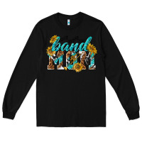 Black band mom Long Sleeve Tee - texasbilliewilder