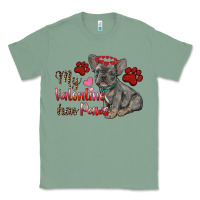 Sage my valentine has paws french bulldog Classic Tee - RanaPortraitStore