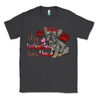 Smoke my valentine has paws french bulldog Classic Tee - RanaPortraitStore