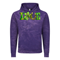 Cloud Purple love with horseshoe Vintage Hoodie - AdoDesignShop