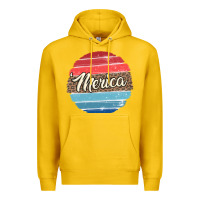 Lemon leopard merica Premium Hoodie - MaliasSmallBusiness