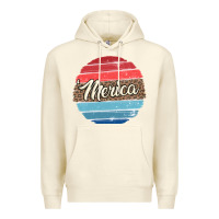 Sandshell leopard merica Premium Hoodie - MaliasSmallBusiness