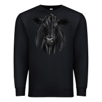 Black black angus Premium Sweatshirt - JahusDesignShop