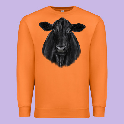 Black Angus Premium Sweatshirt Designed By Jahusdesignshop