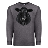 Charcoal Heather black angus Premium Sweatshirt - JahusDesignShop