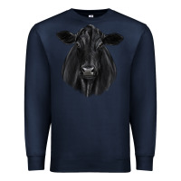 Navy black angus Premium Sweatshirt - JahusDesignShop