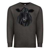 Smoke black angus Premium Sweatshirt - JahusDesignShop