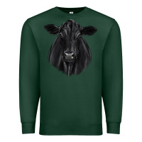 Sports Green black angus Premium Sweatshirt - JahusDesignShop