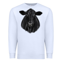 White black angus Premium Sweatshirt - JahusDesignShop