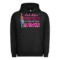 Pigment Black what other think of me is none of my business Urban Hoodie - NancyCooperArtShop