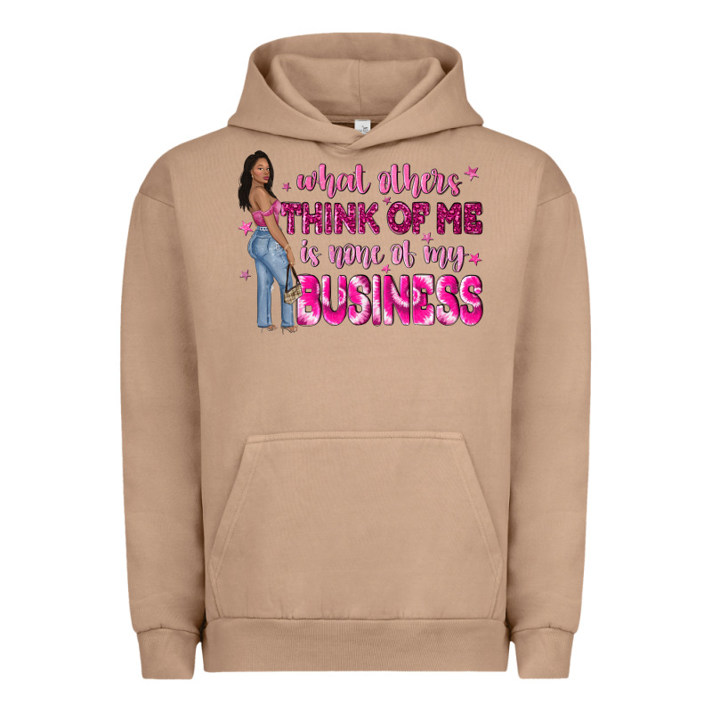 What Other Think Of Me Is None Of My Business Urban Hoodie by NancyCooperArtShop | Teevron