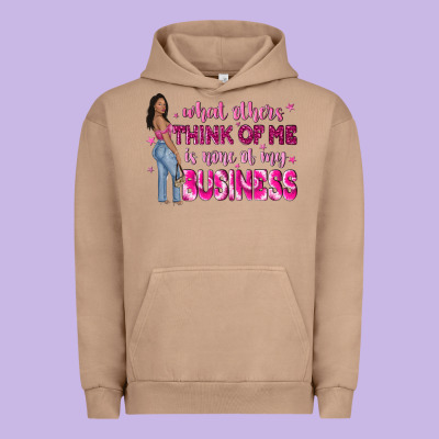 What Other Think Of Me Is None Of My Business Urban Hoodie Designed By Nancycooperartshop